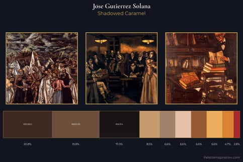 Jose Gutierrez Solana Master Palette