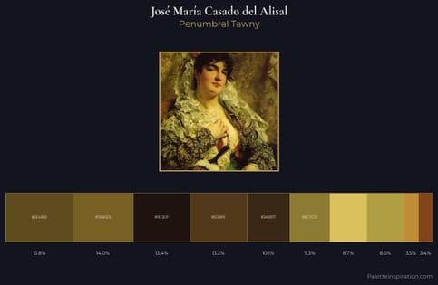 José María Casado del Alisal Palette 2