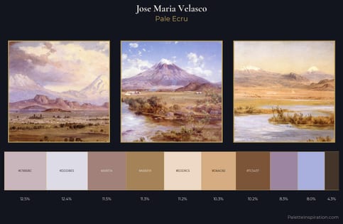 Jose Maria Velasco Palette 2 - Pale Ecru