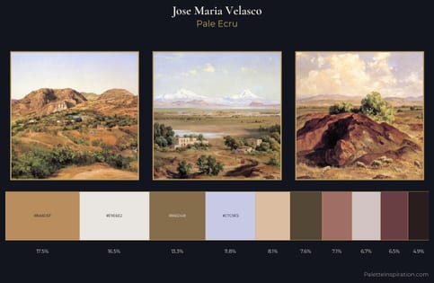 Jose Maria Velasco Palette 4 - Pale Ecru
