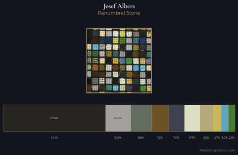 Josef Albers Palette 1