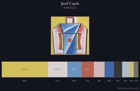 Josef Capek Palette 2 - Soft Ecru