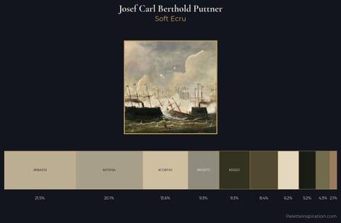 Josef Carl Berthold Puttner Palette 2 - Soft Ecru