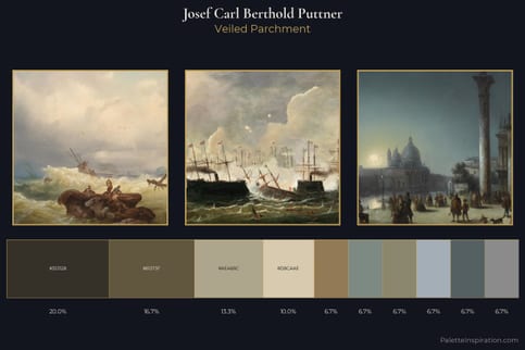 Josef Carl Berthold Puttner Master Palette