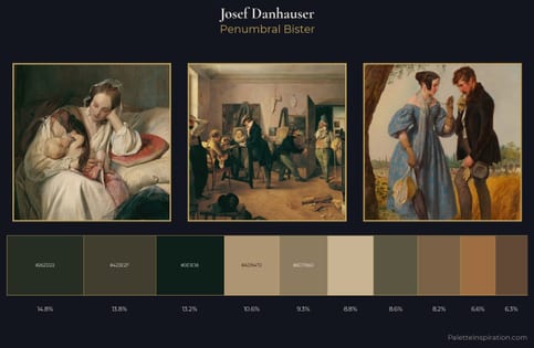 Josef Danhauser Palette 2 - Penumbral Bister