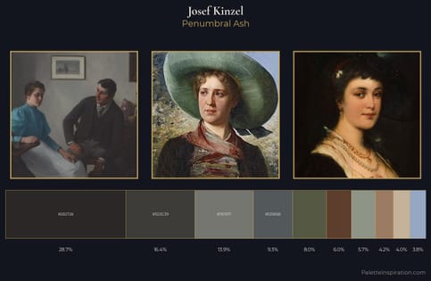 Josef Kinzel Palette 2 - Penumbral Ash