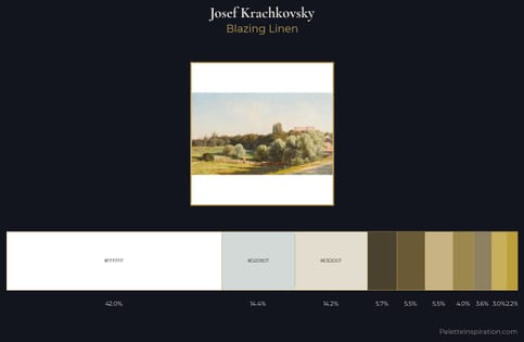 Josef Krachkovsky Palette 1
