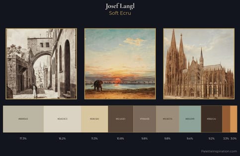 Josef Langl Palette 1 - Soft Ecru