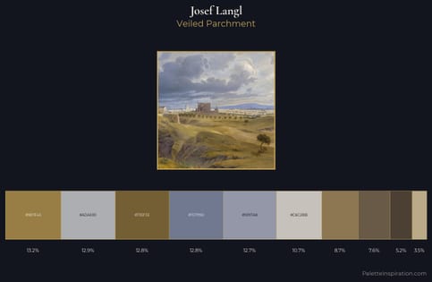 Josef Langl Palette 2 - Veiled Parchment