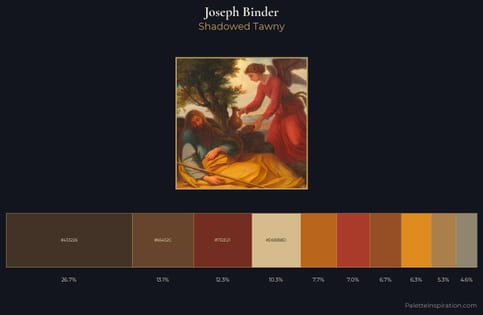 Joseph Binder Palette 1 - Shadowed Tawny