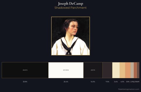 Joseph DeCamp Palette 4 - Shadowed Parchment