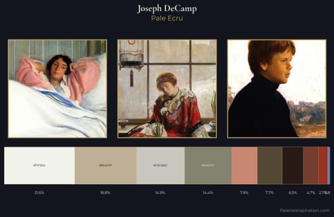 Joseph DeCamp Palette 5 - Pale Ecru