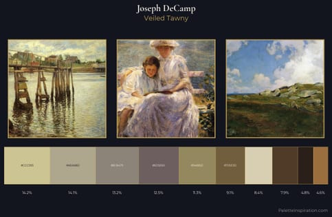 Joseph DeCamp Palette 6 - Veiled Tawny