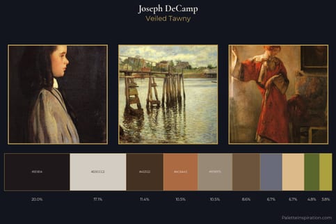 Joseph DeCamp Master Palette - Veiled Tawny