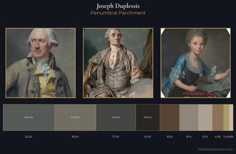 Joseph Duplessis Palette 2 - Penumbral Parchment