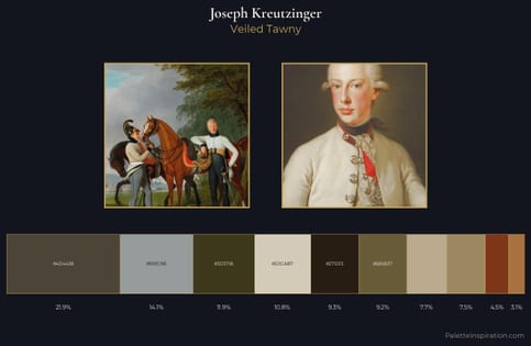 Joseph Kreutzinger Palette 2 - Veiled Tawny