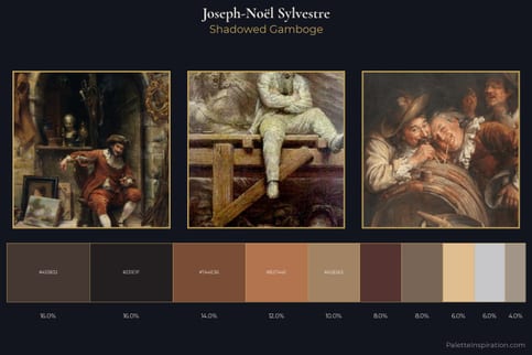 Joseph-Noël Sylvestre Master Palette