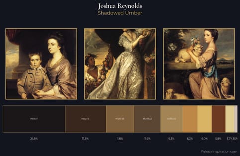 Joshua Reynolds Palette 3 - Shadowed Umber