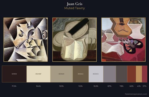 Juan Gris Palette 7 - Muted Tawny