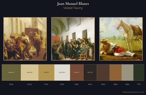 Juan Manuel Blanes Palette 2