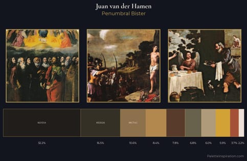 Juan van der Hamen Palette 5