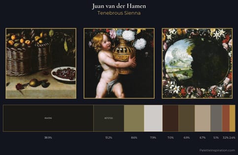 Juan van der Hamen Palette 7