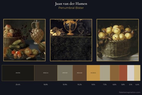 Juan van der Hamen Master Palette