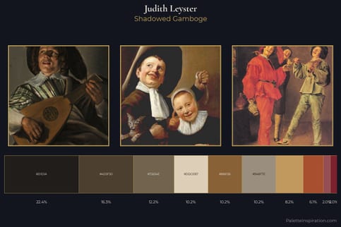 Judith Leyster Master Palette