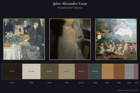 Jules-Alexandre Grun Master Palette