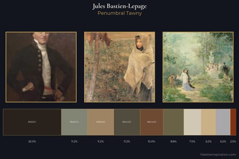 Jules Bastien-Lepage Master Palette