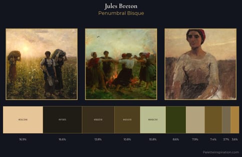 Jules Breton Palette 6