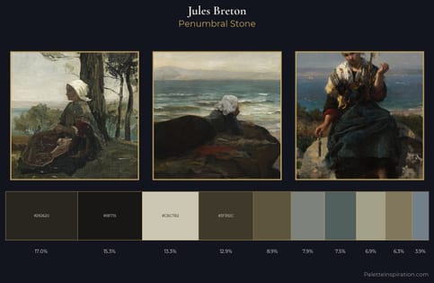 Jules Breton Palette 9