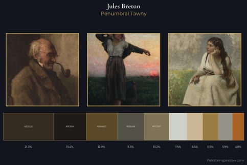 Jules Breton Master Palette