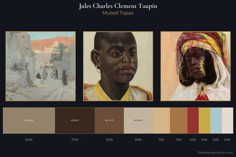 Jules Charles Clement Taupin Master Palette