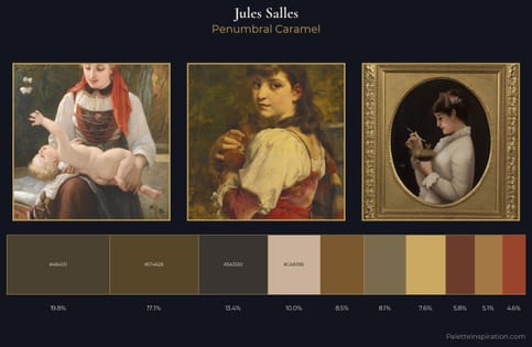 Jules Salles Palette 3 - Penumbral Caramel