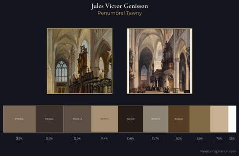 Jules Victor Genisson Palette 2 - Penumbral Tawny