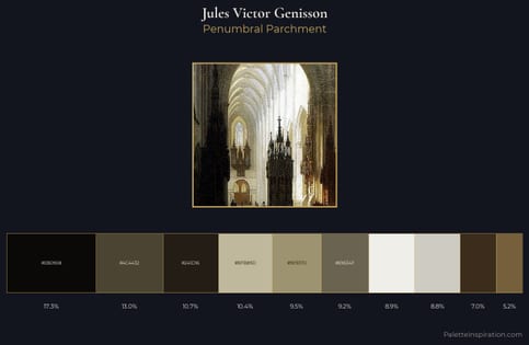 Jules Victor Genisson Palette 3 - Penumbral Parchment