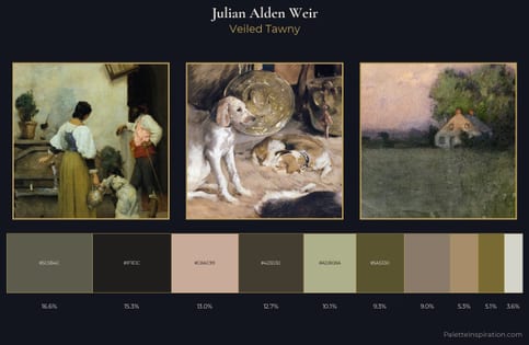 Julian Alden Weir Palette 9 - Veiled Tawny