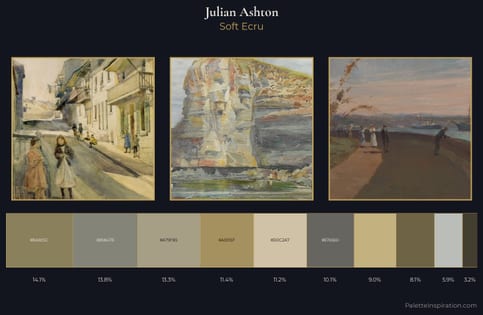 Julian Ashton Palette 3 - Soft Ecru