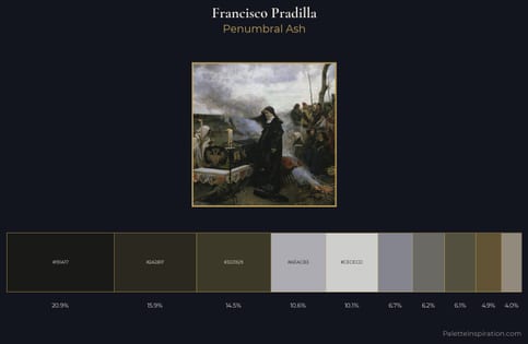 Francisco Pradilla Palette 2