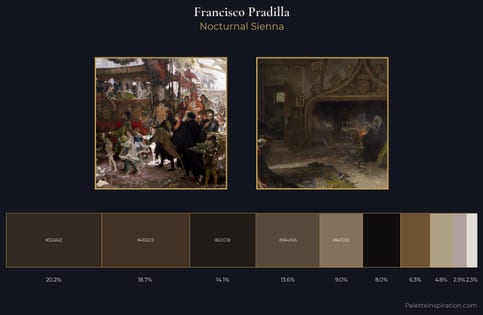 Francisco Pradilla Palette 4