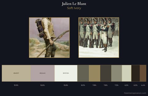 Julien Le Blant Palette 4 - Soft Ivory