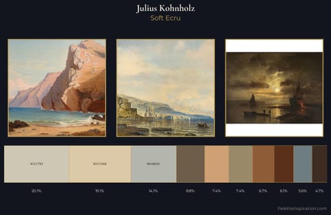 Julius Kohnholz Palette 2 - Soft Ecru