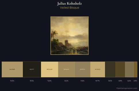 Julius Kohnholz Palette 3 - Veiled Bisque