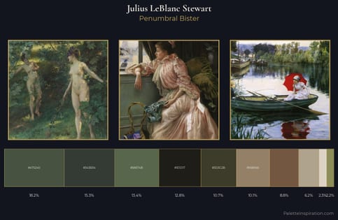 Julius LeBlanc Stewart Palette 9 - Penumbral Bister