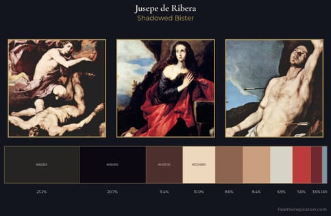 Jusepe de Ribera Palette 4