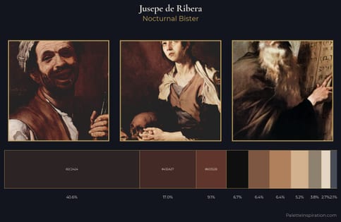 Jusepe de Ribera Palette 7
