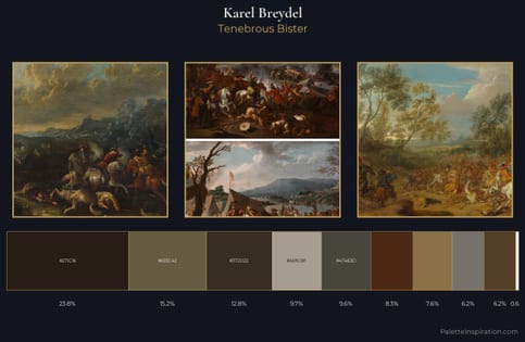 Karel Breydel Palette 5 - Tenebrous Bister