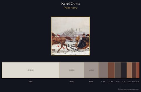 Karel Ooms Palette 1 - Pale Ivory