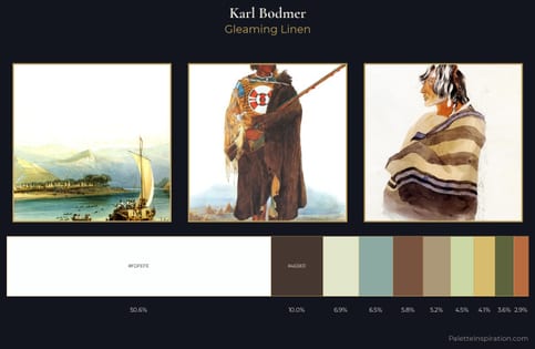 Karl Bodmer Palette 1